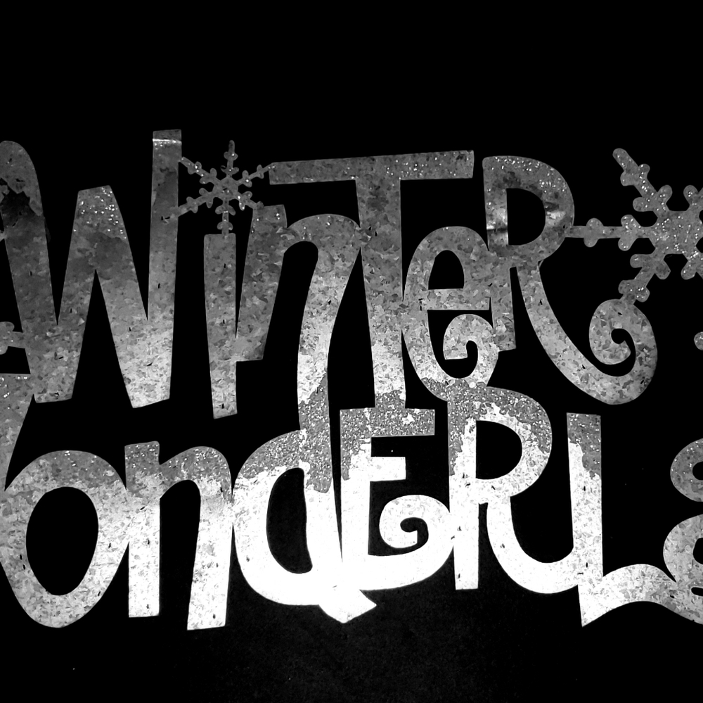 Winter Wonderland Sign